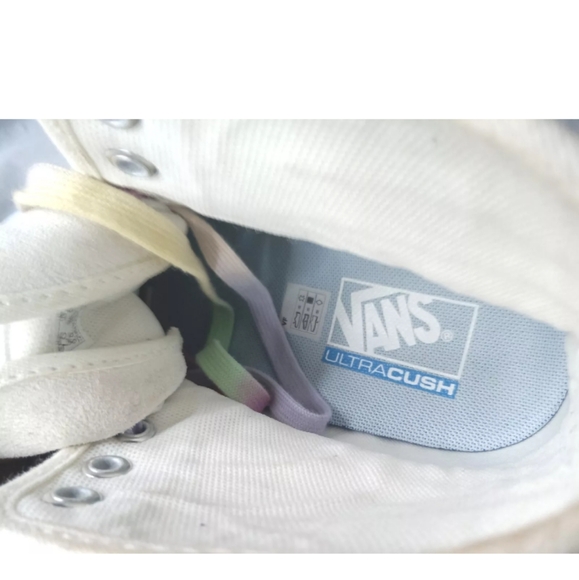 Vans Pop Sentry WC Marshmallow Woman's Size 8.5 High Top Sneakers Features - Picture 10 of 10